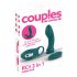 Couples Choice - variabilni vibrator 3v1 (turkizna)