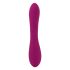 Javida - 3-in-1 Beaded Rotating Vibrator (Purple)