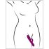 Javida - 3-in-1 Beaded Rotating Vibrator (Purple)