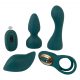 Choix Couple - Vibromasseur Télécommandé 4en1 (Turquoise)