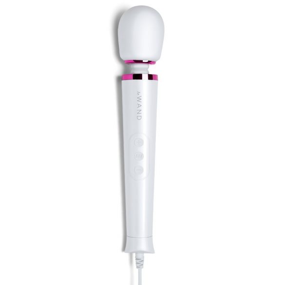 Le Wand Petite Plug-In - netvoeding massager vibrator (wit)