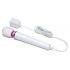 Le Wand Petite Plug-In Massage Vibrator (White)