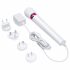 Le Wand Petite Plug-In - tīkla masieris vibrators (balts)