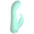 Cuties Mini 4 - Rechargeable, Waterproof Rabbit Vibrator (Green)