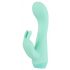 Cuties Mini 4 - Rechargeable, Waterproof Rabbit Vibrator (Green)