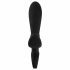 Eternal - trostruki vibrator s pumpom (crni)