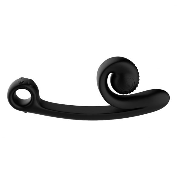 Schnecken-Vibrator Curve - 2in1 Klitoris-Vibrator (schwarz)