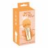 You2Toys Mini Wand - oplaadbare massagevibrator (geel)