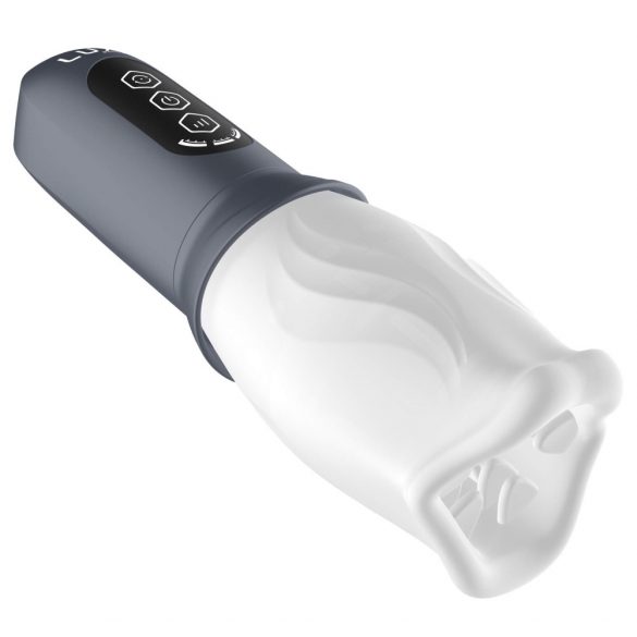 LUX Active First Class - Rotating Head Masturbator (White-Grey)