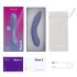 We-Vibe Rave 2 - vibrator smart pentru punctul G, cu acumulator (albastru)