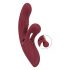 Javida 2 Fonctions Rabbit - Vibromasseur (rouge)