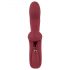 Javida 2-in-1 Rabbit Vibrator - Rechargeable (Red)