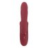 Javida 2 Function Rabbit - oplaadbare vibrator met clitorisarm (rood)