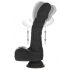 Naked Addiction - Rotating Realistic Vibrator (Black)