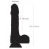 Naked Addiction - Rotating Thrusting Realistic Vibrator (Black)