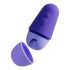 ROMP Free X - Battery Powered Air Pulse Clitoral Stimulator (Purple)