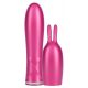 Durex Tease & Vibe - Akkubetriebener Stabvibrator mit Hasen-Klitoris-Stimulator (pink)