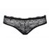 Obsessive Frivolla - Spicy Lace Panties - Black  - L/XL