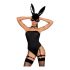 Obsessive OB7008 Lapin Sexy - costume (noir) - L/XL