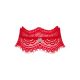 Obsessive Bergamore - Lace Choker with Chain (Red) S-L