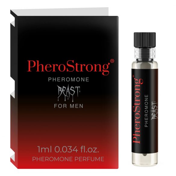 PheroStrong Bête - Parfum à phéromones pour hommes (1 ml)