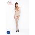 Passion BS031 - Open Bodysuit (White) - S-L