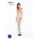 Passion BS031 - Open Bodysuit (White) - S-L