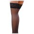 Ciorapi tip bandă decorativă Passion ST022 (negru)  - L/XL