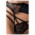 Set Intimo Passion Floris con Motivo Floreale (Nero)