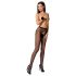 Passion S019 - open net panty (zwart) - S-L