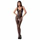 Passion BS069 - Decorated Fishnet Bodysuit (Black) - S-L