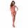 Passion BS102 - Open Fishnet Bodysuit (Red) - S-L