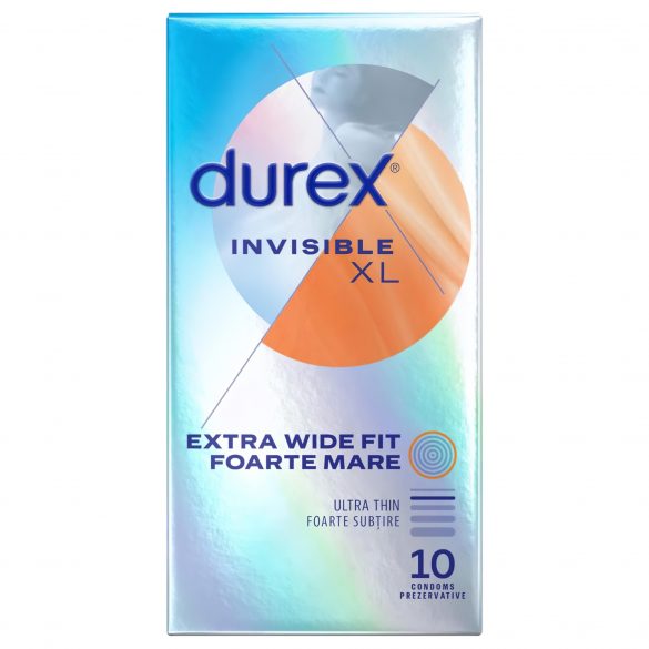 Durex Invisible XL - extragroßes Kondom (10 Stk.)