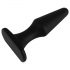 Feel the Magic Shiver - anal plug (black) - eco packaging