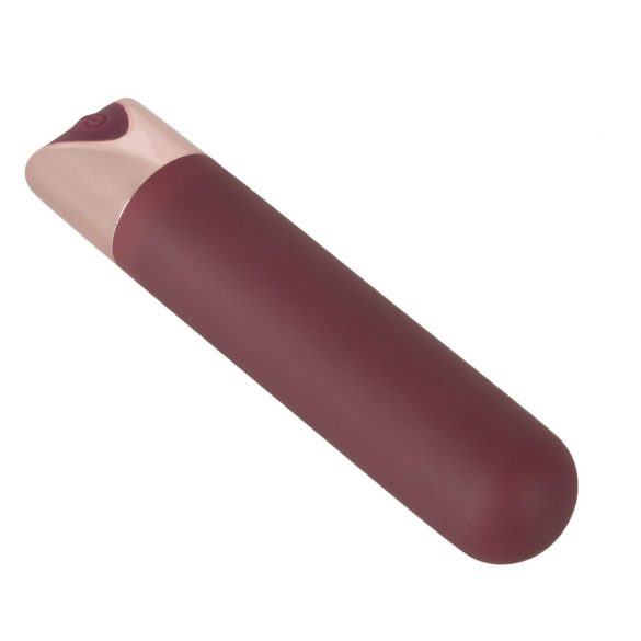 Magic Shiver Rechargeable Wand Vibrator (Burgundy) - Eco Packaging