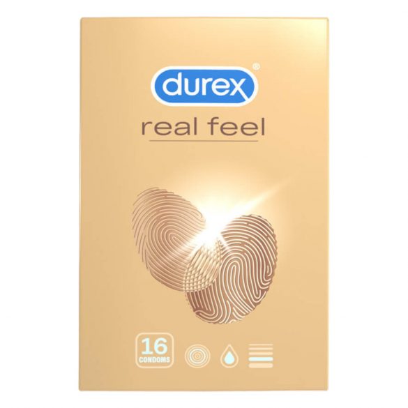 Durex Real Feel - bezlatexové kondómy (16ks)