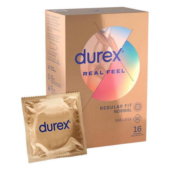 Durex Real Feel - kondomi bez lateksa (16 kom)