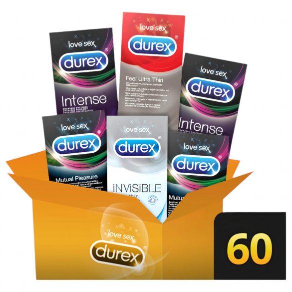 Durex Premium - extra plezier condooms pakket (6 x 10 stuks)