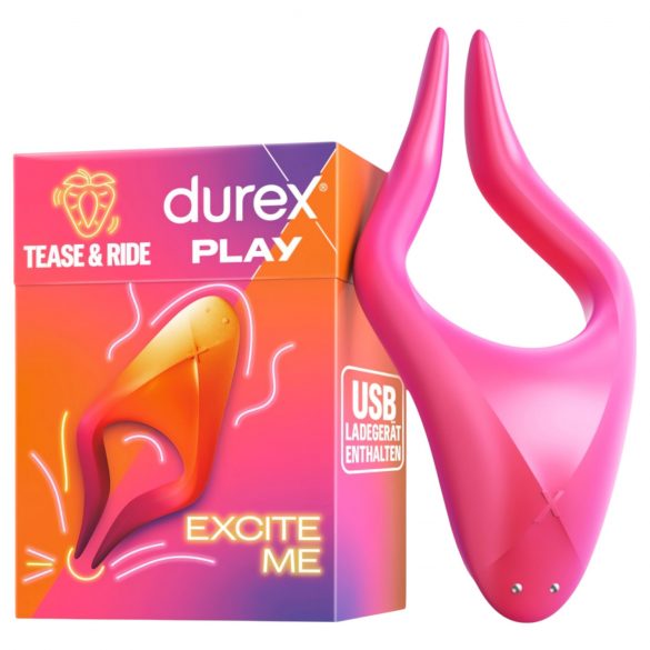 Durex Tease & Ride - Multi Erogenous Zone Stimulator (Pink)