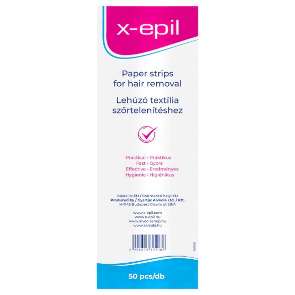 X-Epil - Waxing Cloth Strips (50 pcs)