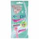 X-Epil - Disposable Women's Razor 3-Blade (4 Pack)