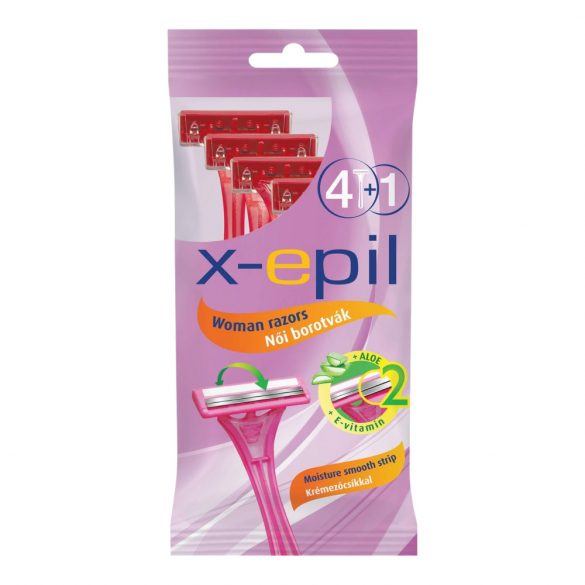 X-Epil - Disposable Women's Razor 2-Blade (5pcs)