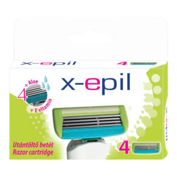 X-Epil - naiste raseerimiskassett 4 teraga (4 tk)