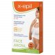 X-Epil - Ready-to-Use Hypoallergenic Facial Wax Strips (12pcs)