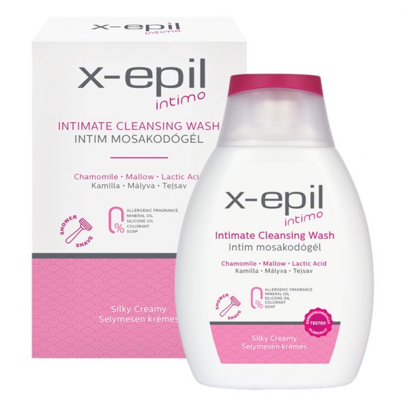 X-Epil Intimo - τζελ καθαρισμού ευαίσθητης περιοχής (250ml)