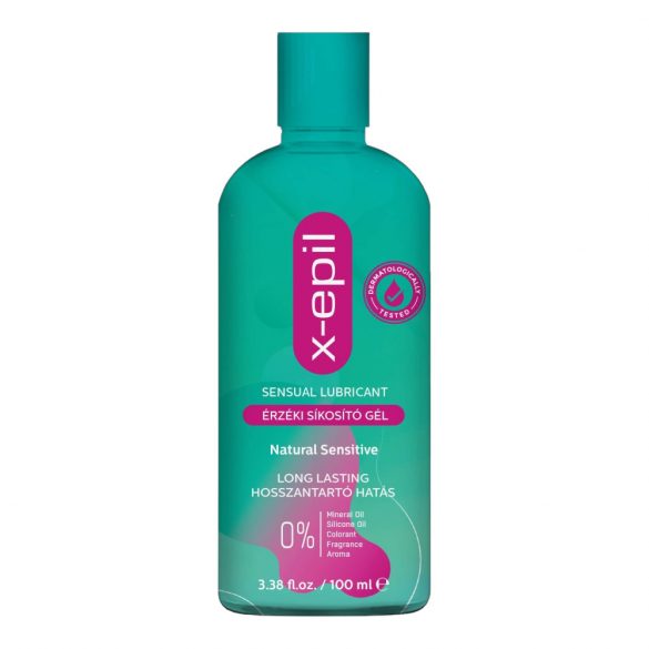 X-Epil Natural Sensitive - Sensual Lubricant Gel (100ml)