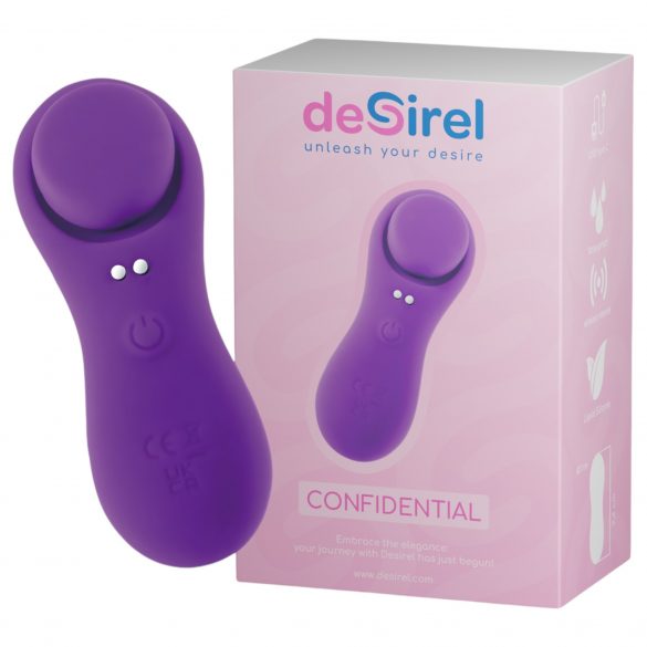 Desirel Confidential - vibratore intelligente per mutandine (viola)