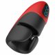 Lonely Lena - vibrating-squeezing masturbator (black-red)