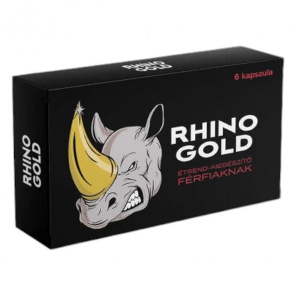 RHINO GOLD - natūralus papildas vyrams (6 vnt.)