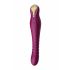 ZALO King - Rechargeable, Waterproof, Thrusting Vibrator (Purple)